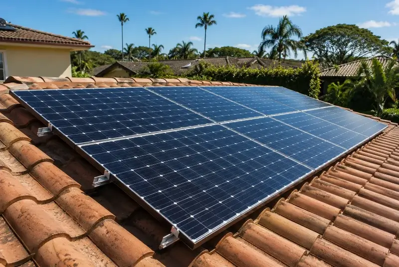 Installation de panneaux solaires à Saint-Sauveur-des-Landes